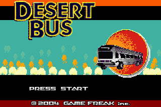 Desert Bus GBA ROM