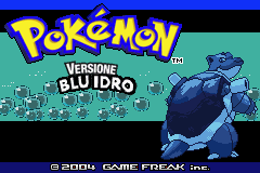 Pokemon Blu Idro