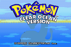 Pokemon Clear Ocean (GBA) Download [Completed]