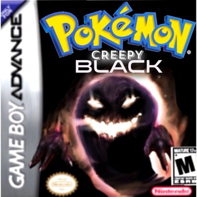 Pokemon Creepy Black