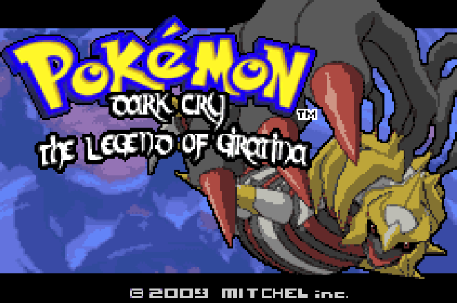 Pokemon Dark Cry: The Legend of Giratina (GBA)