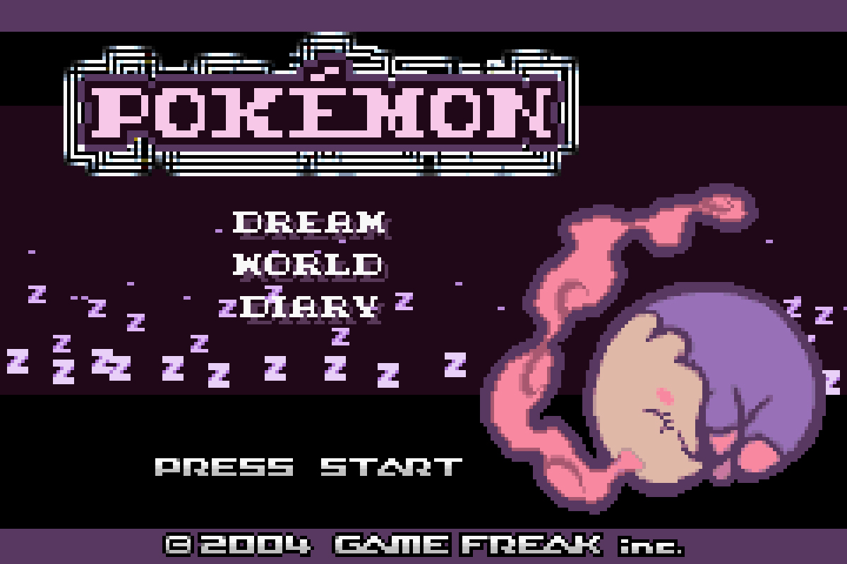 Pokemon Dream World Diary