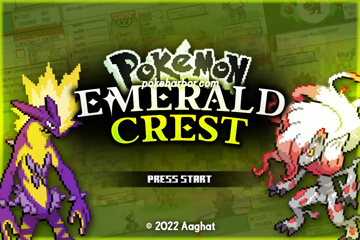 Pokemon Emerald Crest (GBA) Download [UPDATED]