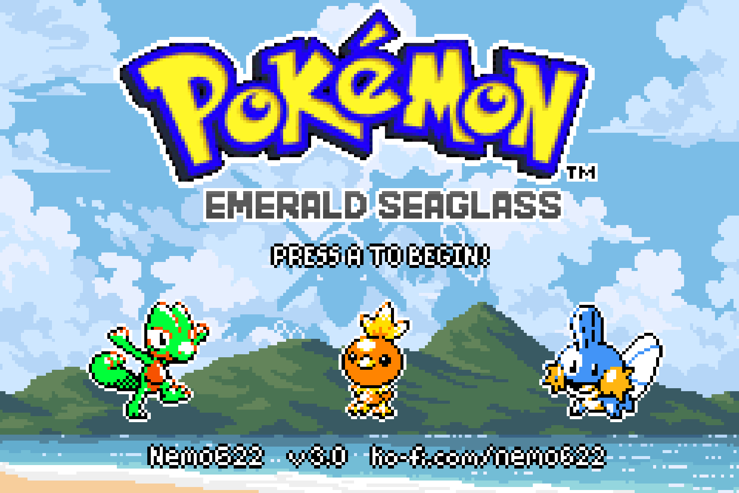 Pokemon Emerald Seaglass v3.0