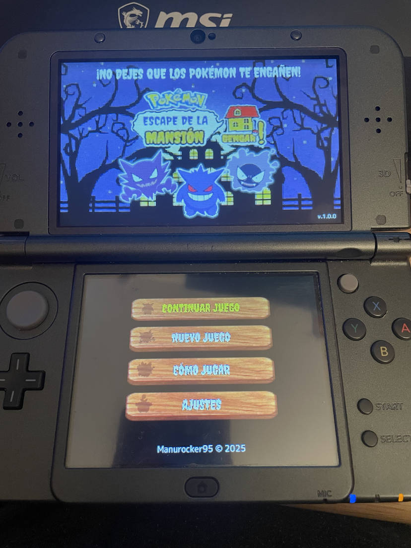 Pokémon Escape from Gengar's Mansion! 3DS in-game screenshot 2