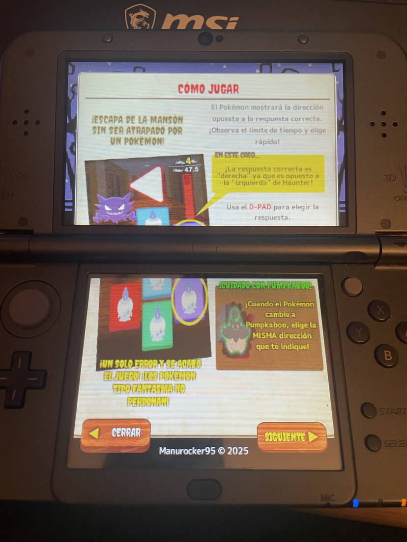 Pokémon Escape from Gengar's Mansion! 3DS in-game screenshot 3