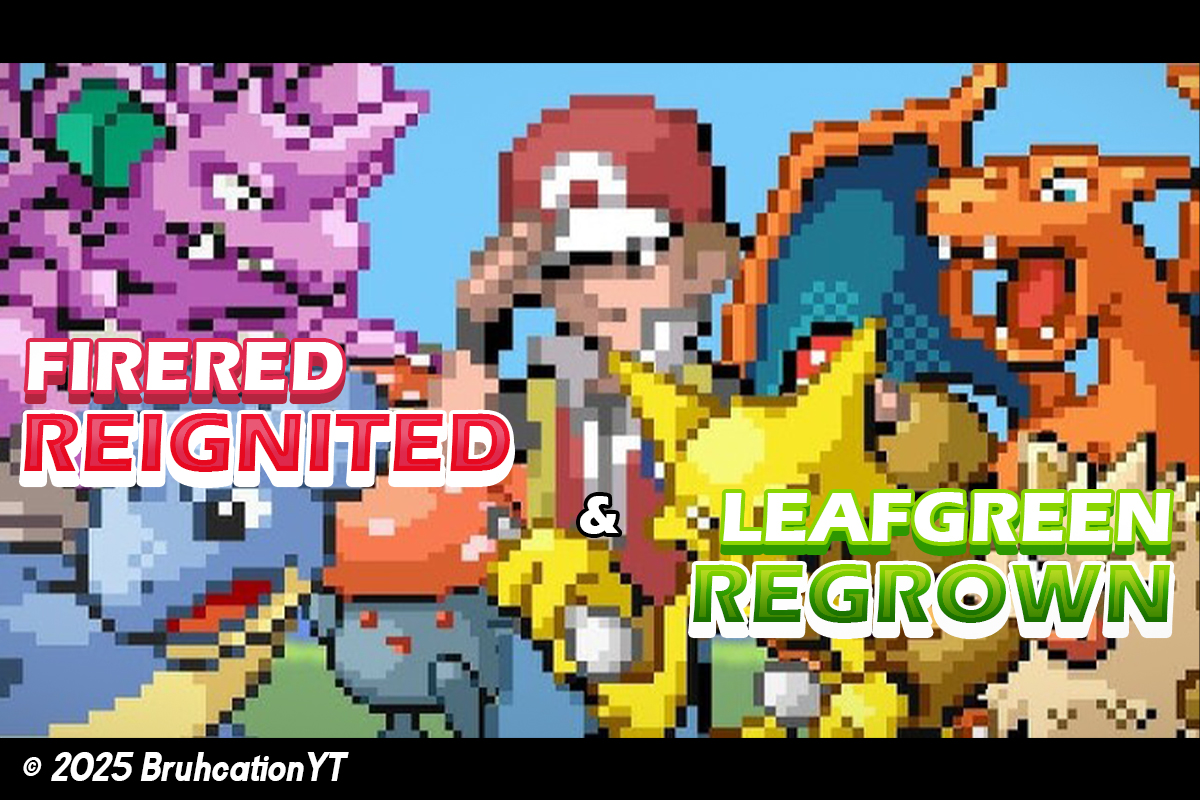 Pokemon Fire Red Reignited & Leaf Green Regrown