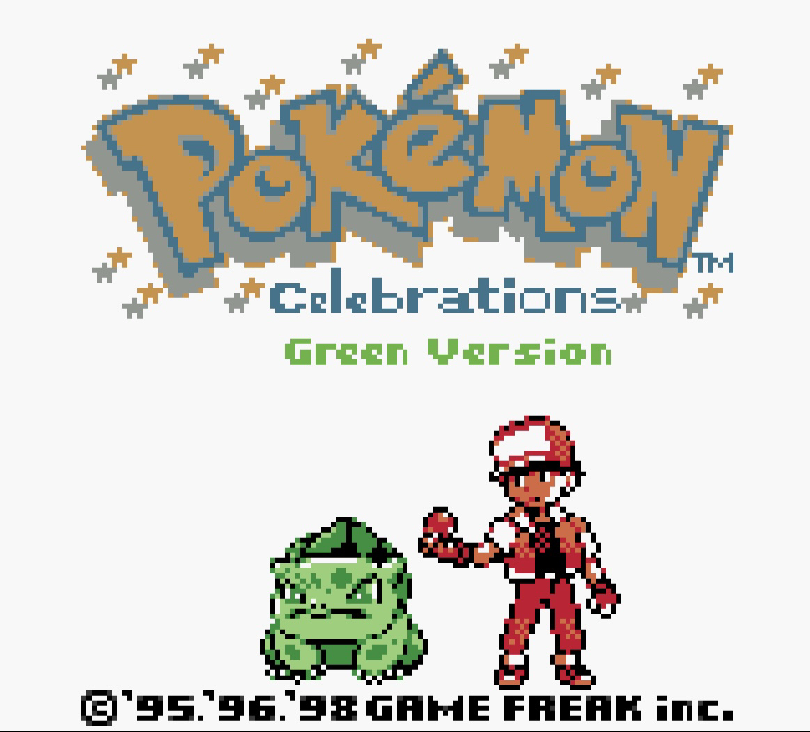 Pokemon Green Celebrations