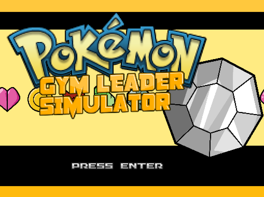 Pokemon Gym Leader Simulator