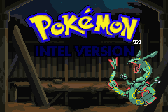 Pokemon Intel GBA ROM