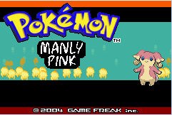 Pokemon Manly Pink