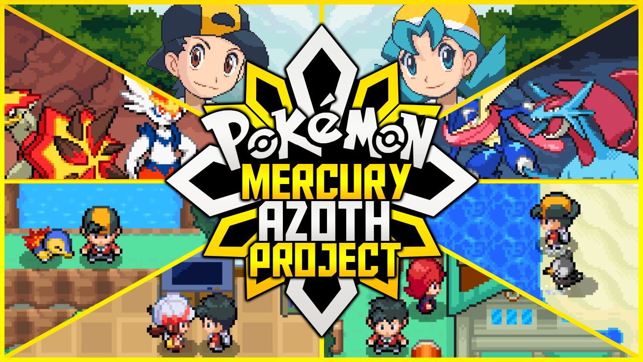 Pokemon Mercury Azoth Project GBA