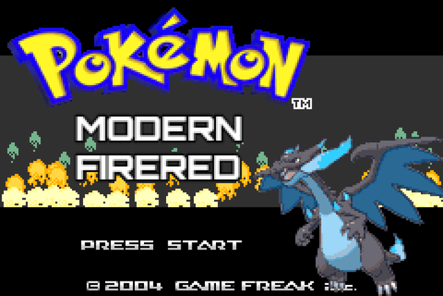 Pokemon Modern Fire Red