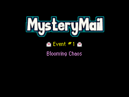 Pokemon Mystery Mail: Blooming Chaos