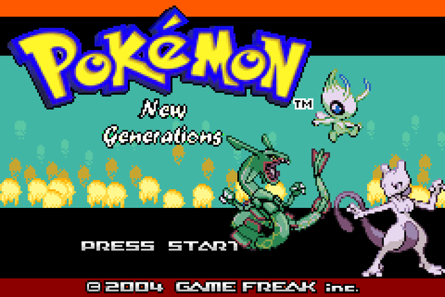 Pokemon New Generations