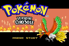 Pokemon Oro Sole GBA Rom