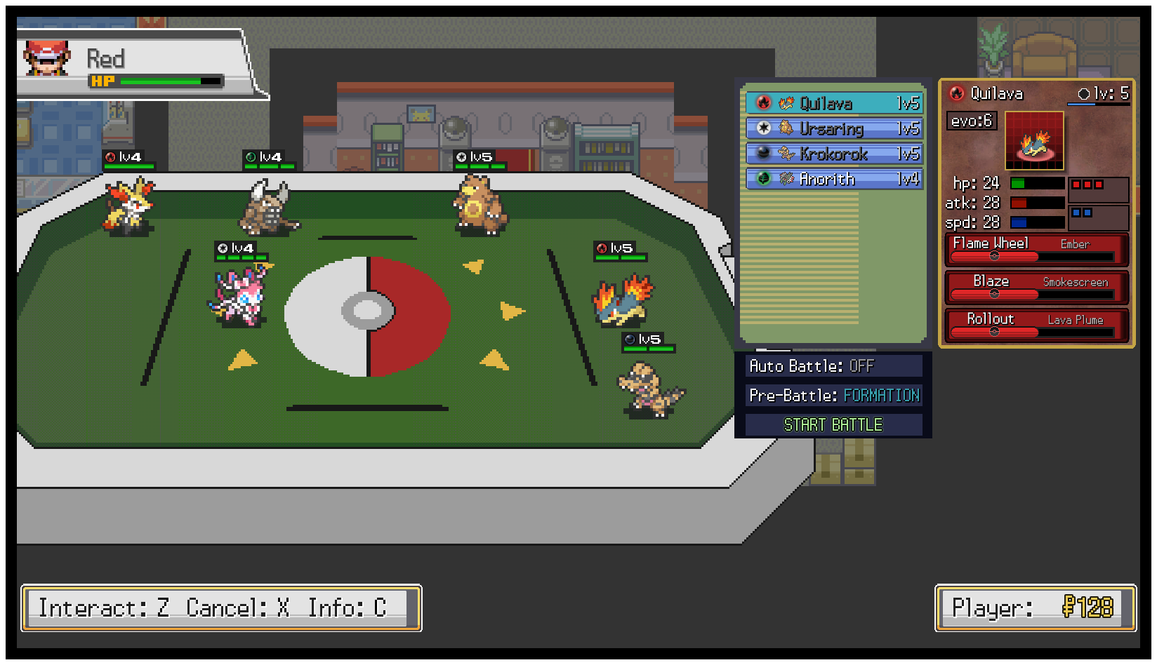 Pokémon Overlord in-game screenshot 2