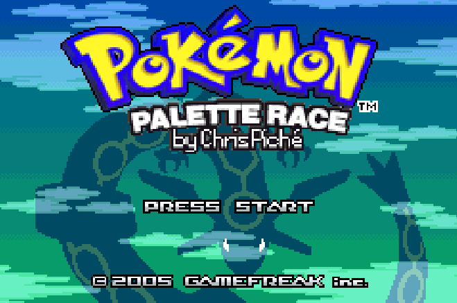 Pokemon Palette Race