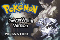 Pokemon Pewter White / Obsidian Black