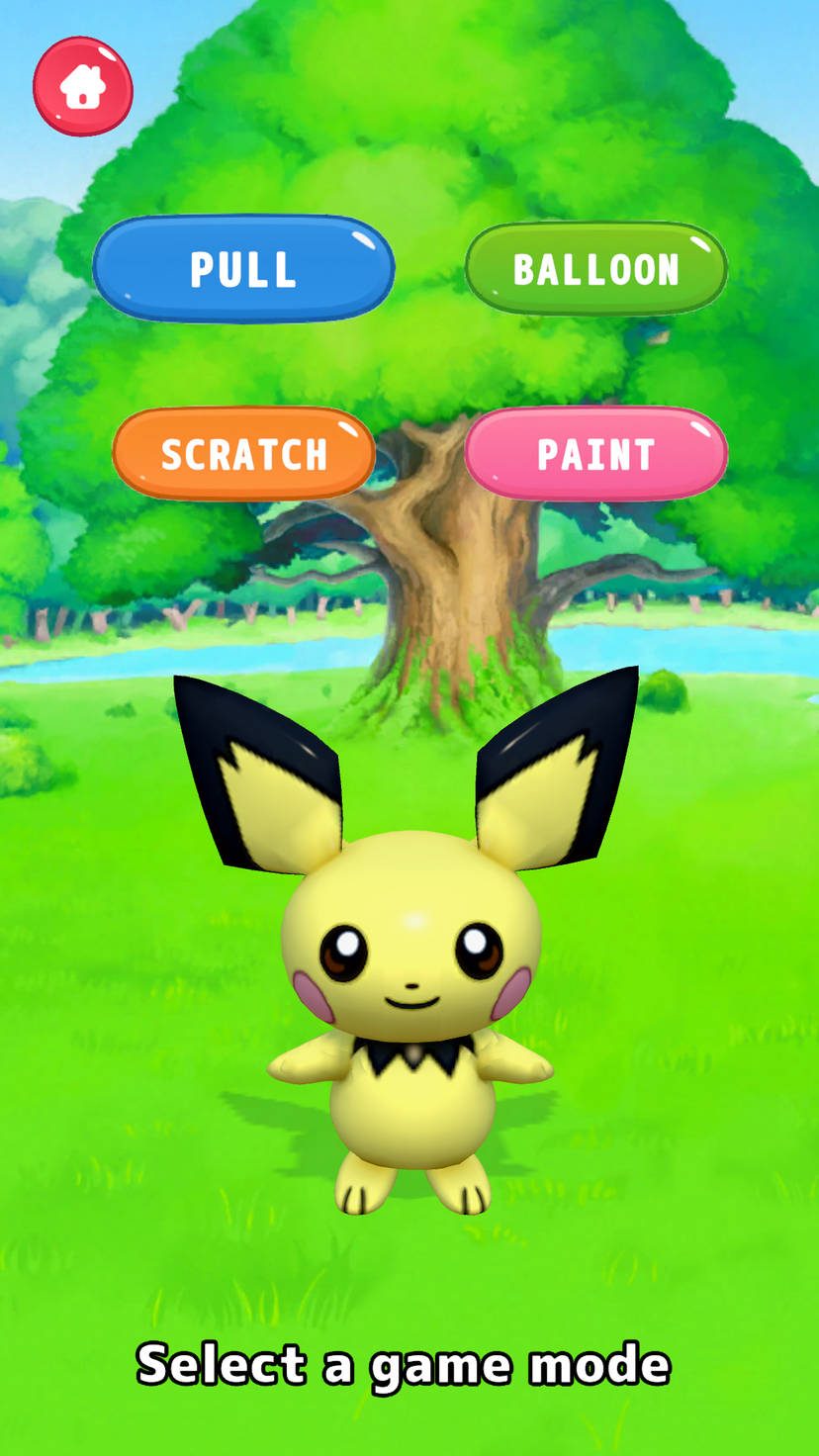 Pokémon Pichu Playground in-game screenshot 2