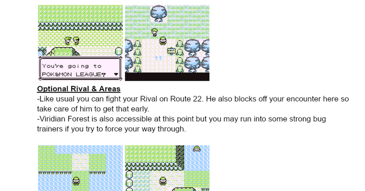 Pokemon Righteous Red in-game screenshot 4