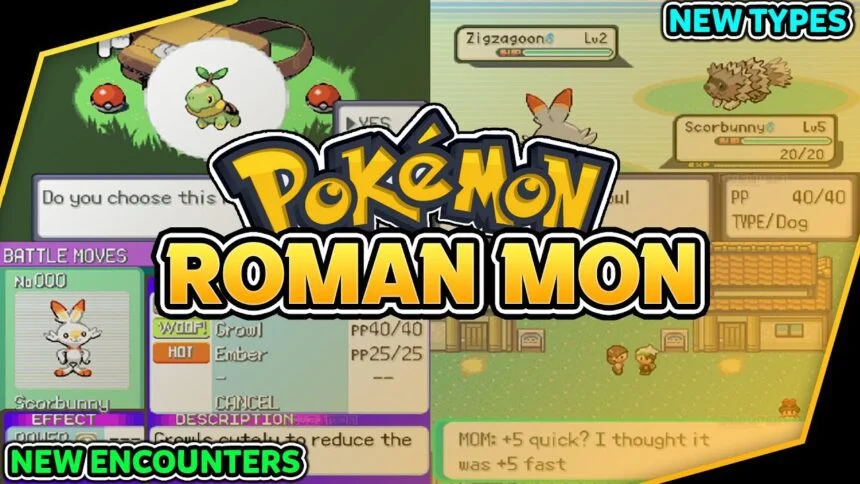 Pokemon Roman Mon (GBA) Download [Completed]