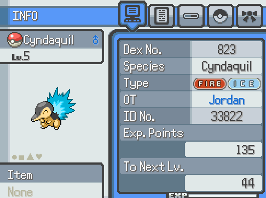 Pokemon Royal Version in-game screenshot 3