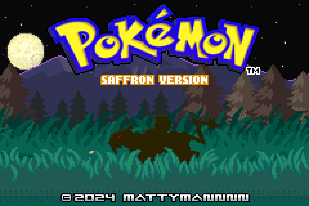 Pokemon Saffron Version