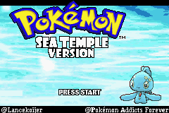 Pokemon Sea Temple GBA ROM