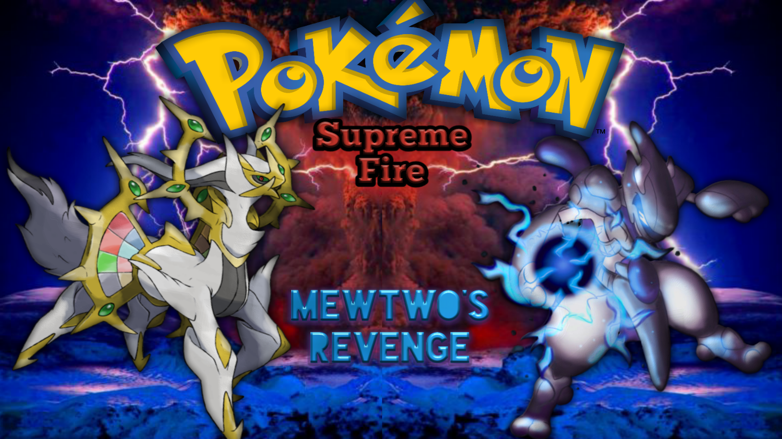 Pokemon Supreme Fire: Mewtwo’s Revenge (GBA)