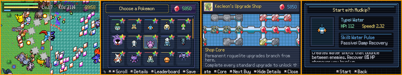 Pokémon Survivor Burst screenshot 1