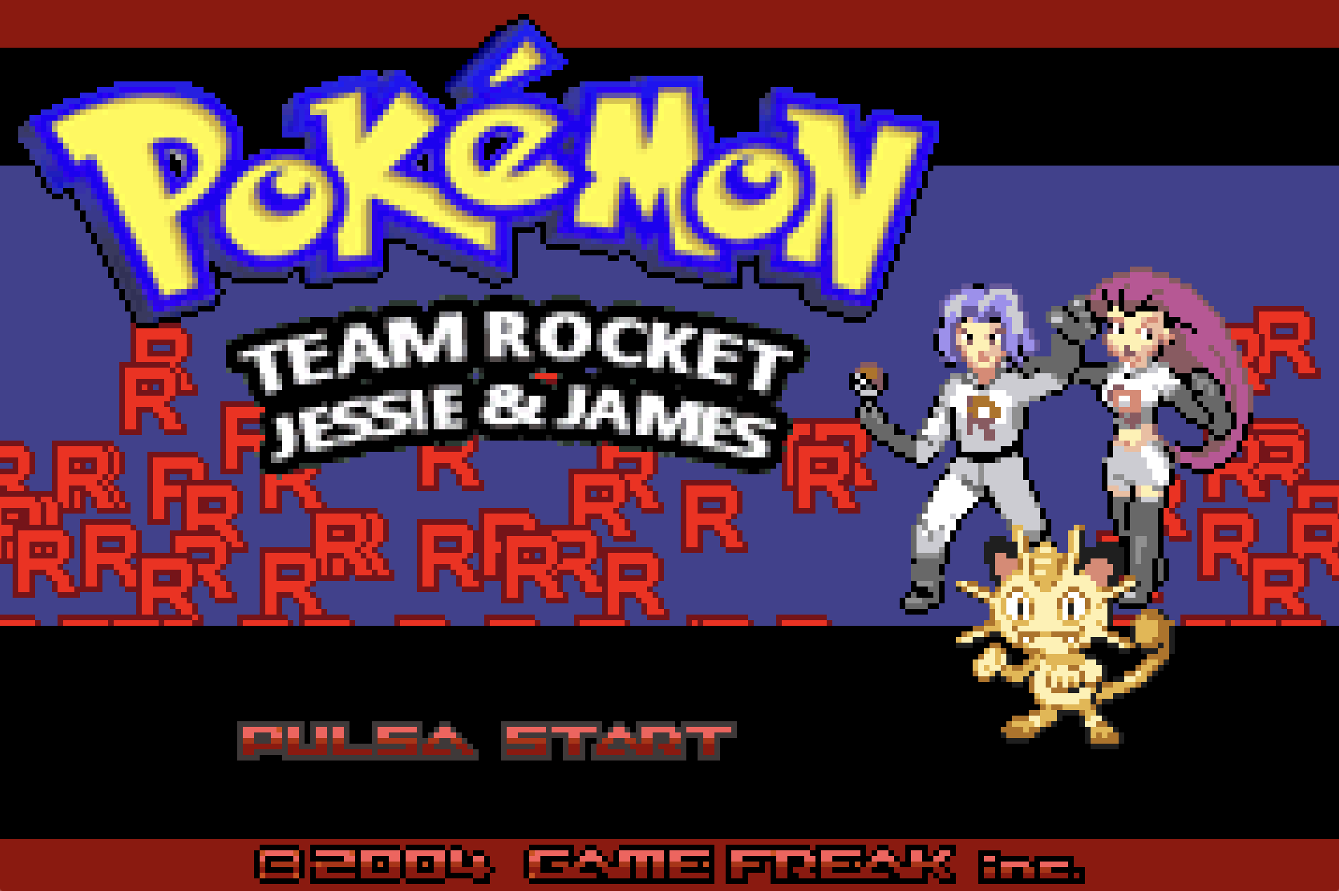 Pokemon Team Rocket Jessie & James Edition GBA