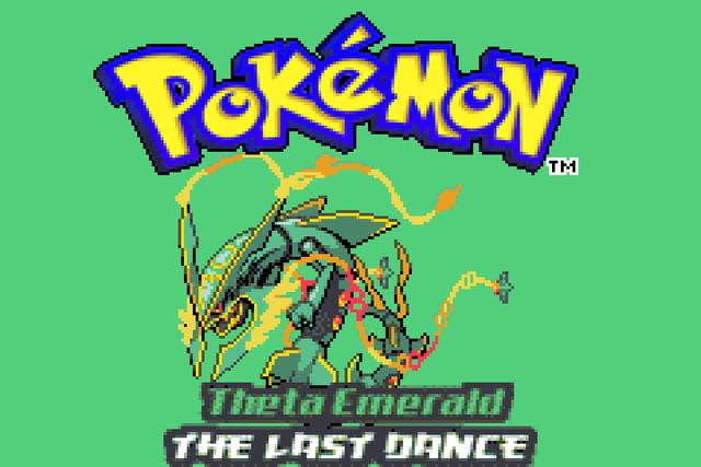 Pokemon Theta Emerald The Last Dance (GBA)