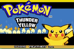 Pokemon Thunder Yellow GBA ROM