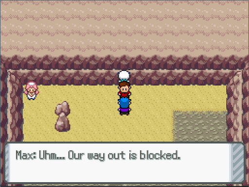 Pokémon TRAPPED in-game screenshot 1