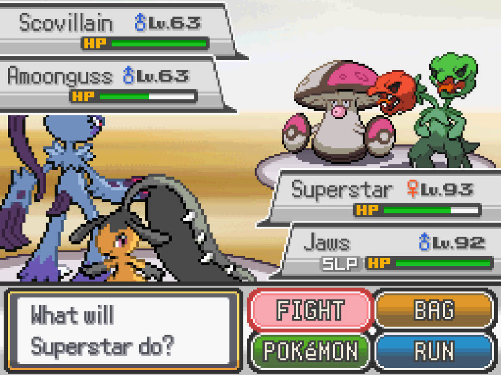 Pokémon Universal Calamity in-game screenshot 4