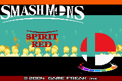 SMASHMONS: Spirit Red GBA Rom
