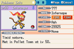 Unnamed FireRed 721 Project GBA Rom
